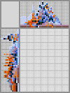 Japanese crossword «Silver-breasted broadbil» Japanese crossword «Silver-breasted broadbil»
