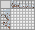 Japanese crossword &laquo;Reindeer in Snow&raquo;