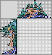 Japanese crossword «Sailor Mercury» Japanese crossword «Sailor Mercury»