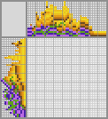 Japanese crossword «Saffron finch» Japanese crossword «Saffron finch»