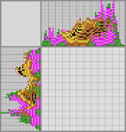 Japanese crossword &laquo;Goldfinch&raquo;
