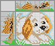 Japanese crossword &laquo;Puppy&raquo;