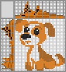 Japanese crossword &laquo;Puppy&raquo;