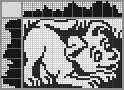 Japanese crossword &laquo;Puppy&raquo;