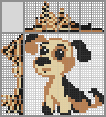 Japanese crossword &laquo;Puppy&raquo;