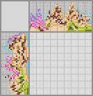 Japanese crossword «A puppy with a flower» Japanese crossword «A puppy with a flower»