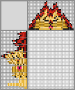 Japanese crossword &laquo;Puppy in a cowboy hat&raquo;
