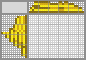 Japanese crossword «The skin of a banana» Japanese crossword «The skin of a banana»