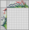Japanese crossword «Araripe manakin» Japanese crossword «Araripe manakin»