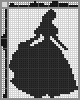 Japanese crossword &laquo;Princess silhouette&raquo;