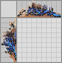 Japanese crossword &laquo;Blue-Bellied Roller&raquo;