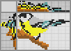 Japanese crossword &laquo;Titmouse&raquo;