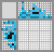 Japanese crossword &laquo;Blue Puffle (Club Penguin)&raquo;