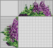 Japanese crossword &laquo;Lilac&raquo;