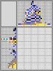 Japanese crossword &laquo;Pif and Dodo&raquo;