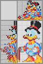 Japanese crossword &laquo;Scrooge McDuck&raquo;