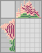 Japanese crossword &laquo;Sweet flower for a sweet lady&raquo;