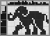 Japanese crossword &laquo;Elephant&raquo;
