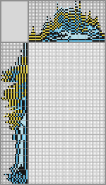 Japanese crossword &laquo;Smurfette&raquo;