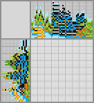 Japanese crossword &laquo;Smurf&raquo;
