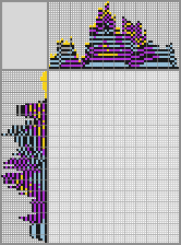 Japanese crossword &laquo;Smurf&raquo;