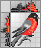 Japanese crossword &laquo;Bullfinch&raquo;