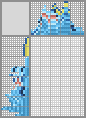 Japanese crossword «Sobble (Pokemon)» Japanese crossword «Sobble (Pokemon)»
