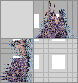 Japanese crossword &laquo;Sofya Tayurskaya (Little Big)&raquo;