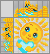 Japanese crossword &laquo;Sunny&raquo;
