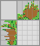 Japanese crossword &laquo;Pine cone&raquo;
