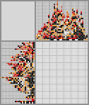Japanese crossword &laquo;Owl with flowers&raquo;