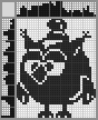 Japanese crossword &laquo;Olgariki (Kikoriki)&raquo;