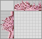 Japanese crossword &laquo;Sleeping baby with teddy bear&raquo;