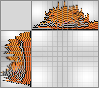 Japanese crossword &laquo;Sleeping tiger&raquo;