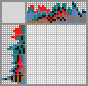 Japanese crossword «Piebald Kingfisher» Japanese crossword «Piebald Kingfisher»