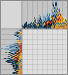 Japanese crossword «American robin» Japanese crossword «American robin»