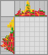 Japanese crossword &laquo;Candle&raquo;