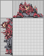 Japanese crossword &laquo;Team Magma Admin (Pokemon Trainer)&raquo;