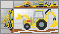 Japanese crossword &laquo;Construction machinery&raquo;