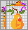 Japanese crossword &laquo;Cheerful pear&raquo;