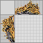 Japanese crossword &laquo;Tiger&raquo;
