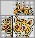 Japanese crossword &laquo;Tiger&raquo;
