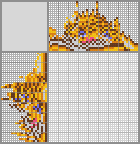 Japanese crossword «Tiger cub» Japanese crossword «Tiger cub»
