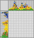 Japanese crossword «Three chickens» Japanese crossword «Three chickens»