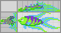 Japanese crossword &laquo;Tropical fish&raquo;