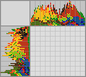 Japanese crossword «Tropical birds» Japanese crossword «Tropical birds»