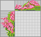 Japanese crossword &laquo;Tulips&raquo;