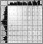 Japanese crossword «Surprised bug» Japanese crossword «Surprised bug»