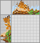 Japanese crossword «Hoopoe» Japanese crossword «Hoopoe»
