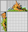 Japanese crossword &laquo;Hoopoe&raquo;